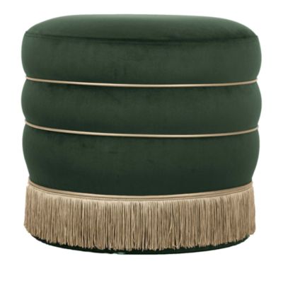 Lakka Velvet Ottoman
