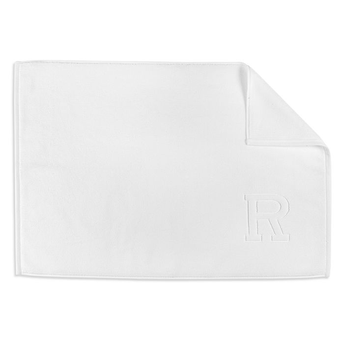 Matouk Auberge Monogrammed Letter Bath Mat (R)