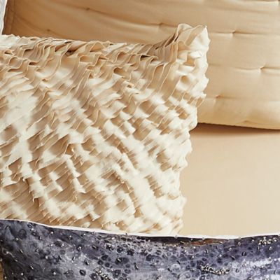 Ruffle Decorative Pillow, 18&amp;quot; x 18&amp;quot;