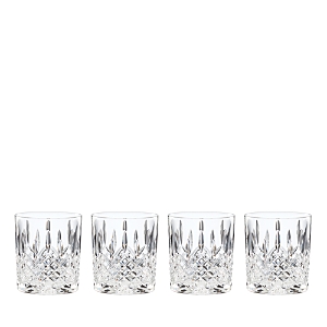 Shop Reed & Barton Hamilton Double Old Fashioned Glass, Set Of 4 In Clear