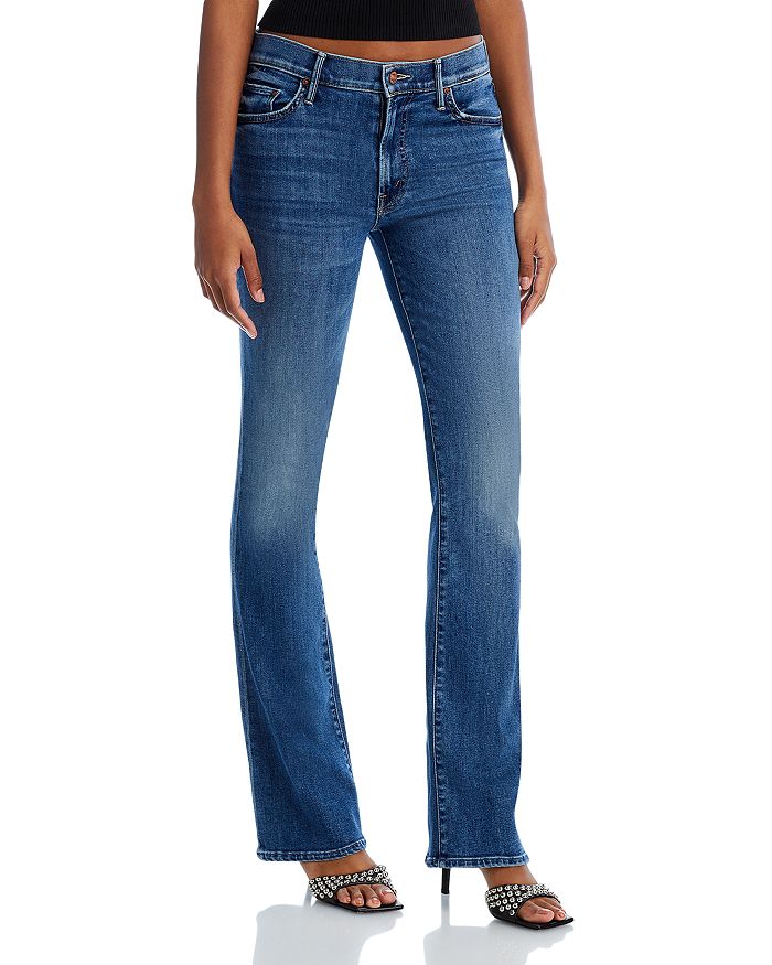 Jeans Mid Rise Bootcut - Blue Extra Stretch Diamant Women