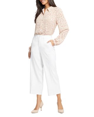 Wide Leg Cropped Pants