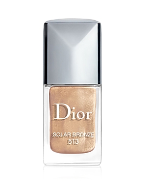 Dior Vernis Gel Shine & Long Wear Nail Lacquer In 513 Solar Bronze