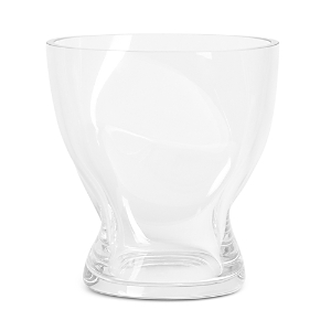 Orrefors Squeeze Tulip Vase In Clear