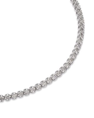 Certified Colorless Diamond Tennis Bracelet in 14K White Gold 2.0 ct. t.w 