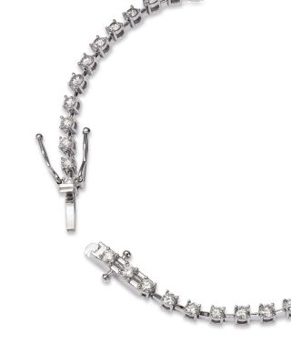 Diamond Tennis Bracelet in 14K White Gold, 2.45 tcw  