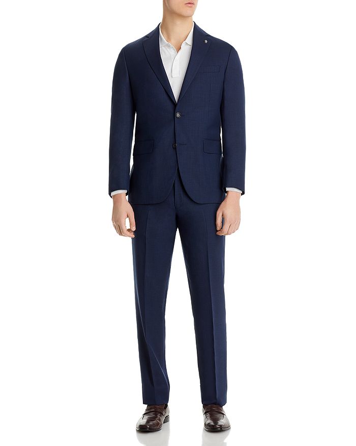 Jack Victor New York Regular Fit Micro Neat Suit | Bloomingdale's