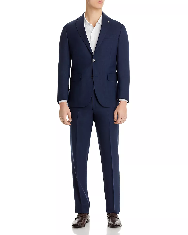 Jack Victor New York Regular Fit Micro Neat Suit
