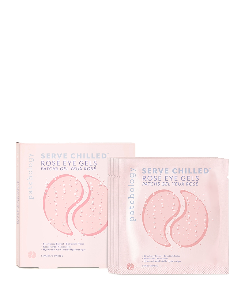 Patchology Serve Chilled Rose Eye Gels, Pack Of 5