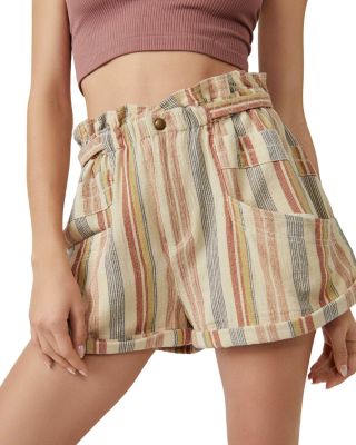 Free People - Topanga Cotton Yarn Dye Shorts