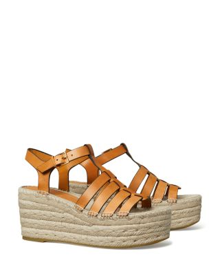 Tory Burch Wooden Platform Wedge outlet Sandals - size 9