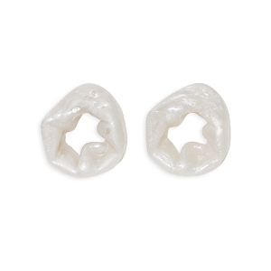 Completedworks Scrunch Lilac Bio-resin Earrings In Pearl