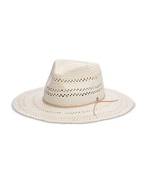 Shop Rag & Bone Elle Perf Fedora In Ivory