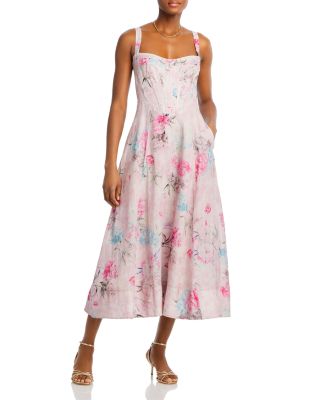 Bardot Adaline Corset Midi Dress Bloomingdale s