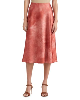 Ralph Lauren - Satin Tie Dyed Skirt