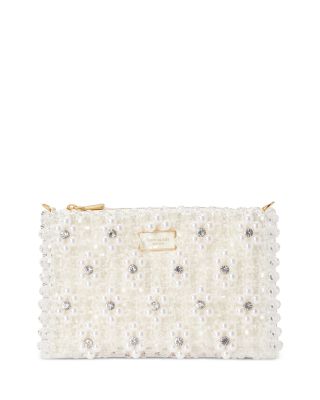 kate spade new york - Purl Flower Beaded Mini Shoulder Bag