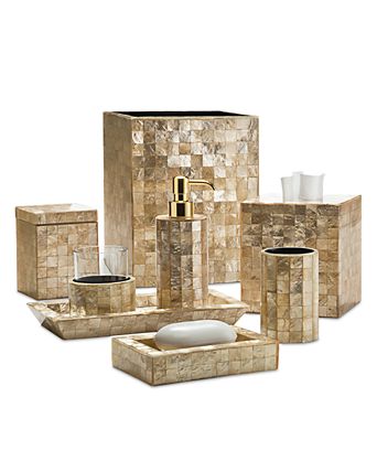 Capiz Bath Accessories