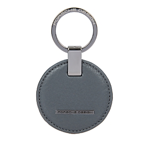 Shop Porsche Design Keyring Circle In Anthracite