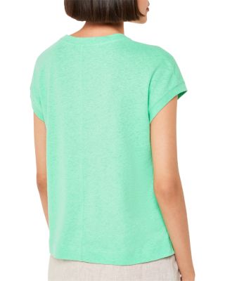 Ember Linen Mix Pocket Tee