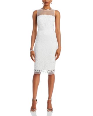 chinese dress ladies Buy Eliza J Women's Sleeveless Lace Midi Dress, Ivory/Gold, 10 at Amazon.in