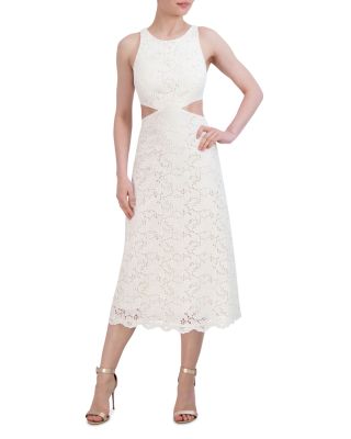 BCBG Lace Overlay Cocktail Dress