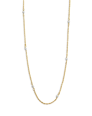 Argento Vivo Cultured Freshwater Pearl Strand Necklace in 18K Gold Plated Sterling Silver, 16-18