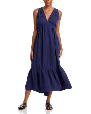 Echo - Gauze Midi Dress Swim Cover-Up