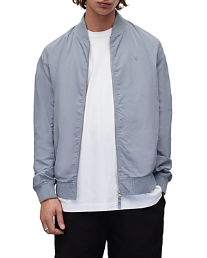 Allsaints Bassett Bomber Jacket In Cloudy Blue