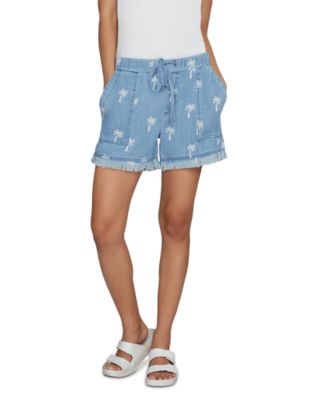 Billy T - Denim Drawstring Shorts
