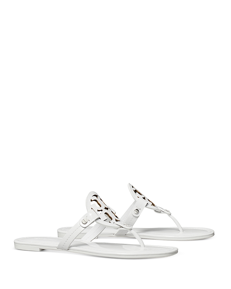 Shop Tory Burch Women's Miller Sandals In Optic White