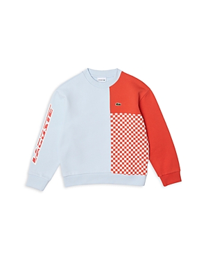 Lacoste Unisex Color Blocked Sweatshirt - Little Kid