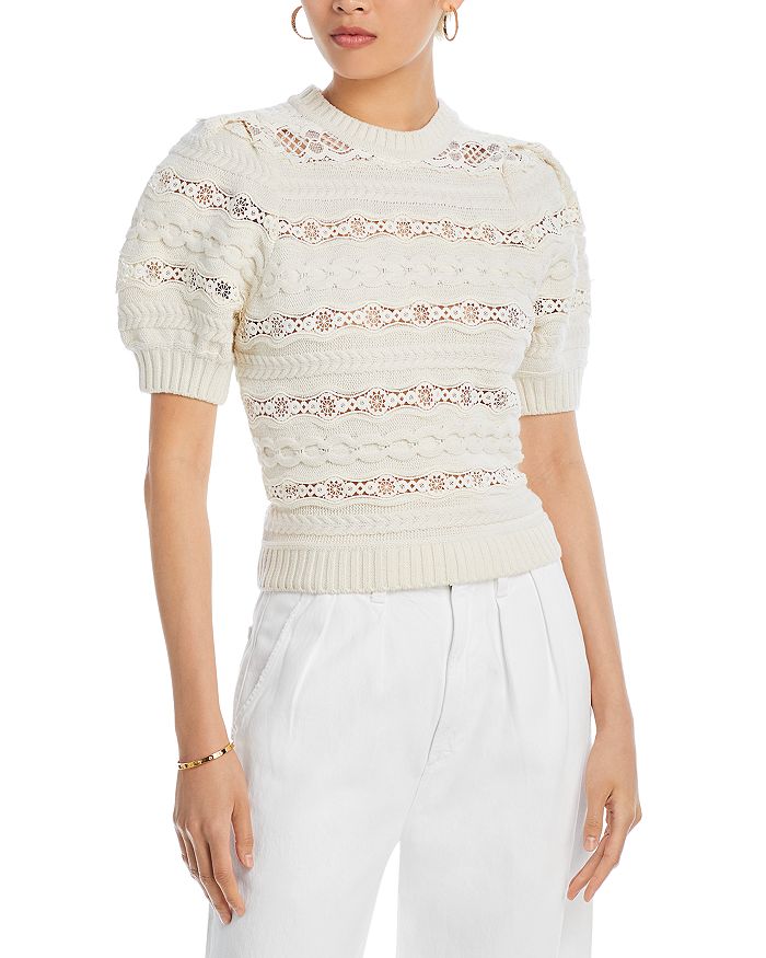 Sea New York NYC Dentelle Knit Pullover Sweater | Bloomingdale's
