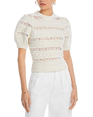 Sea Nyc Dentelle Knit Pullover Sweater