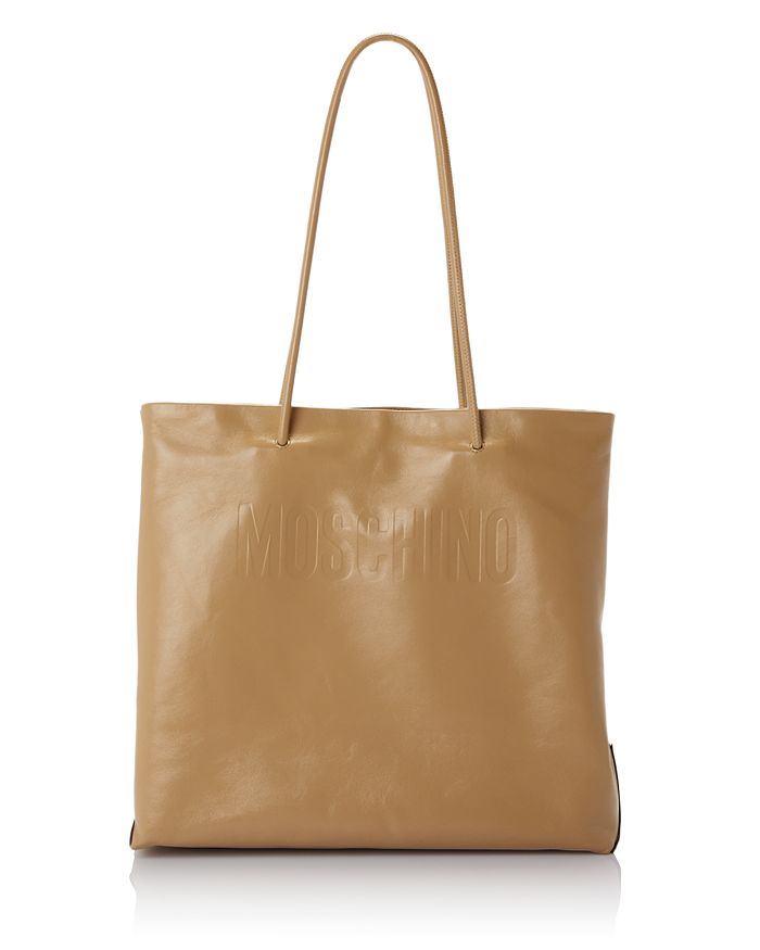 Moschino Leather Tote Bag | Bloomingdale's
