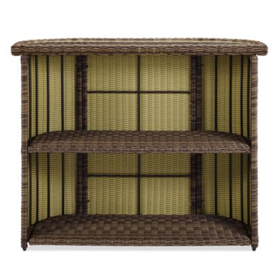 Crosley Bradenton Outdoor Wicker Bar