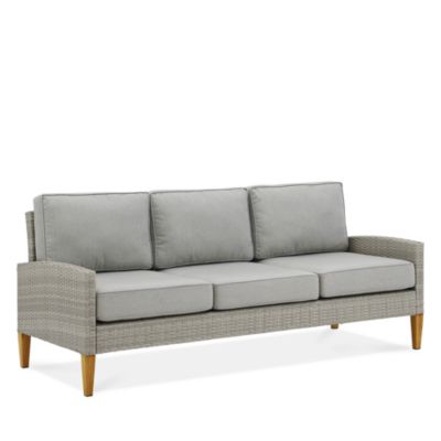 Crosley - Capella Outdoor Wicker Sofa