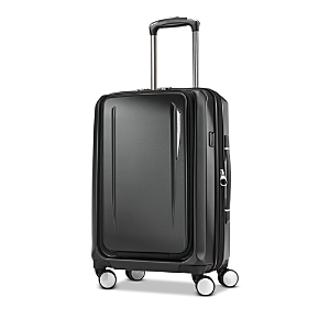 Samsonite Just Right Expandable Carry On Spinner Suitcase In Graphite