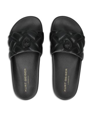 Women&#39;s Meena Eagle Drench Quilted Slide Sandals