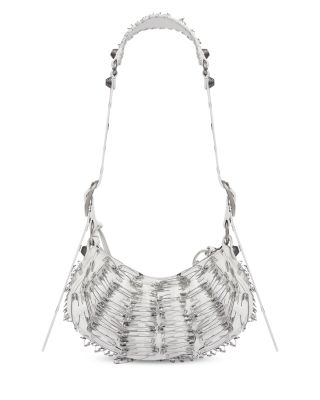 Le Cagole XS Shoulder Bag with Safety Pins