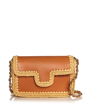 CATERINA BERTINI SMALL LEATHER SHOULDER BAG