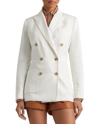 Polo Ralph Lauren single-breasted blazer - White