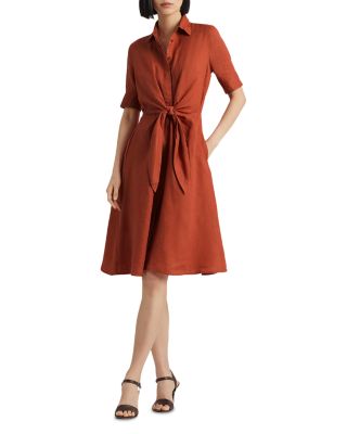 Ralph Lauren - Tie Front Shirt Dress