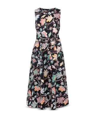 Emilie Cotton Floral Midi Dress