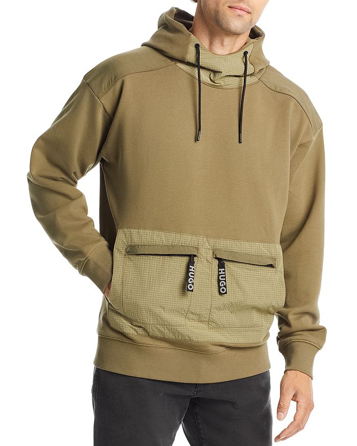 HUGO Dacacia_Ncsa Cotton Relaxed Fit Hoodie | Bloomingdale's