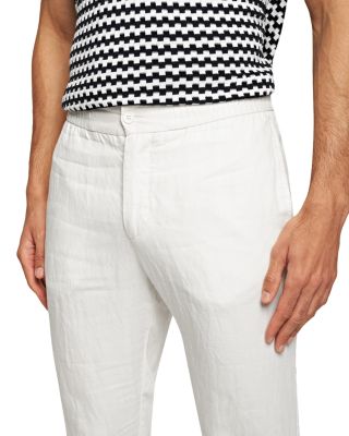 Cornell Tailored Fit Linen Trousers