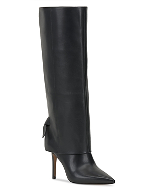 Vince Camuto Women's Kammitie Pointed Toe High Heel Boots