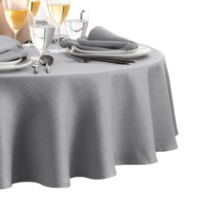 Laurel Solid Texture Water and Stain Resistant Table Linen Collection
