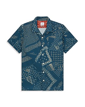 PS Paul Smith - Short Sleeve Button Front Camp Shirt