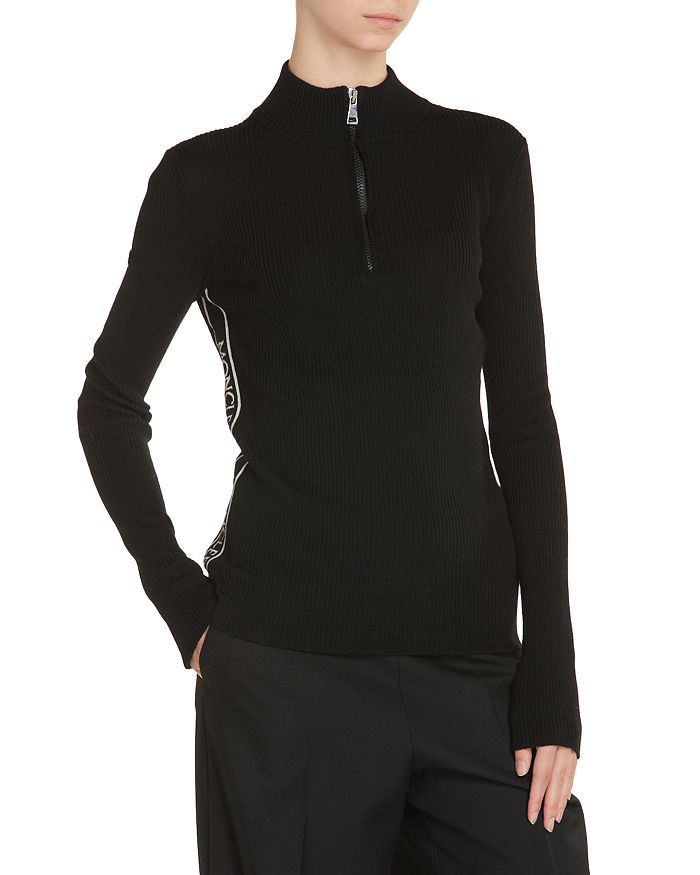 Quarter Zip Mock Neck Sweater