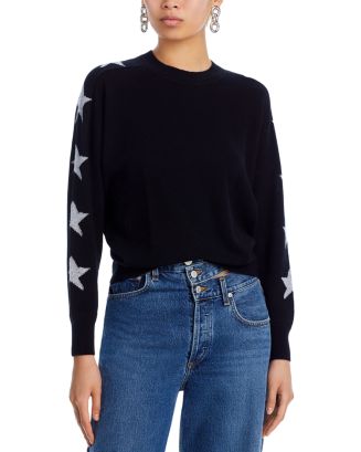 AQUA Star Intarsia Sweater - 100% Exclusive | Bloomingdale's